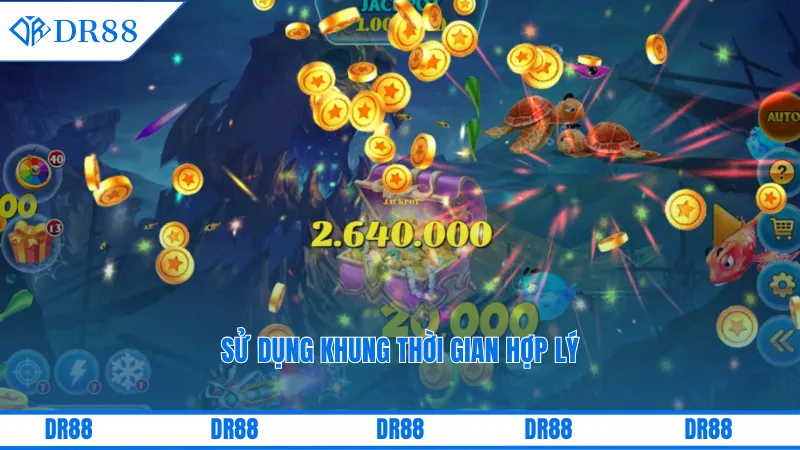 Sử dụng khung thời gian hợp lý